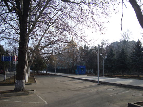 Blick auf die Alexander-Newski-Kathedrale