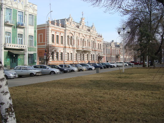 Häuser aus den 1930er Jahren der UdSSR