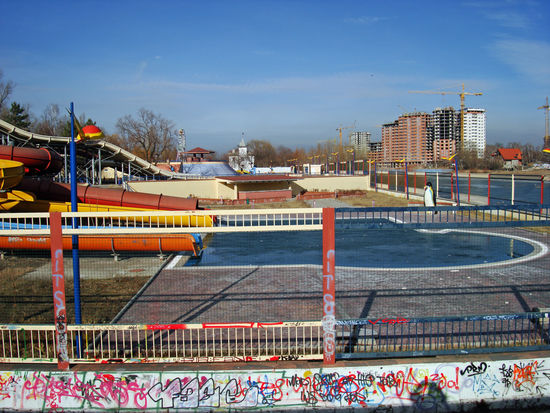 Blick in das Stadtbad