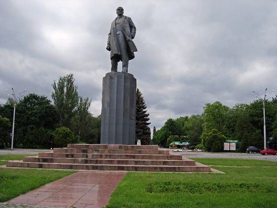 Lenin-Denkmal in Krementschug