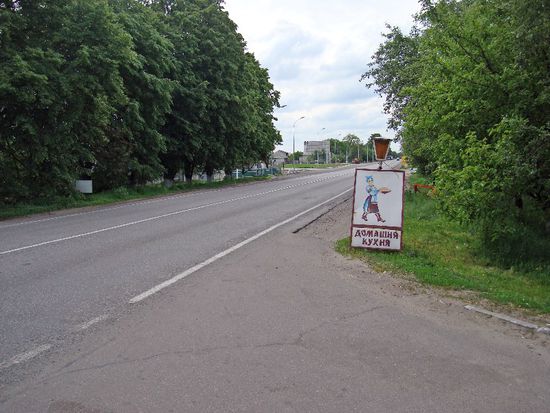 Blick auf die Landstrasse