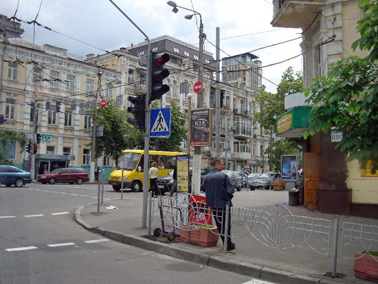 Kiev-Zentrum Richtung Zhitomir