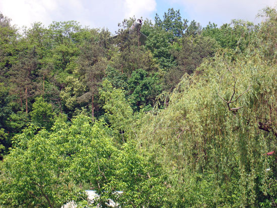 Flugzeugdenkmal vom 2. Weltkrieg