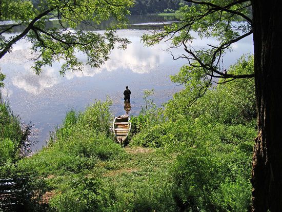 Angeln im Hydro-Park