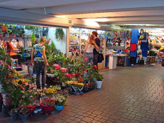 Blumen sind sehr beliebte Geschenke in der Ukraine