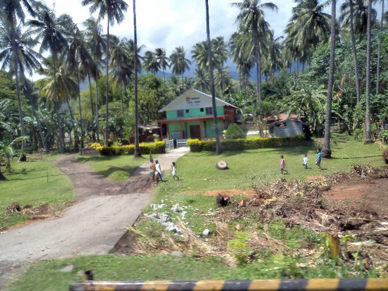 Landschaft zwischen Davao und Digos