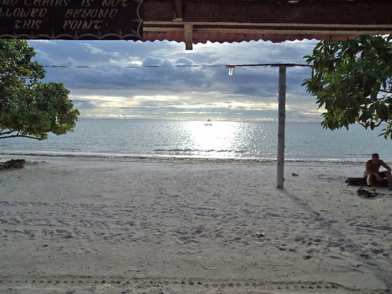 Aber das Wasser und die Strandqualität waren einfach traumhaft.