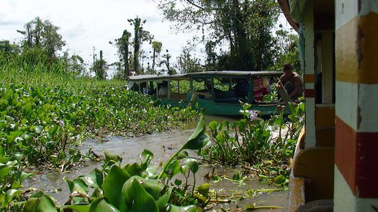Diese Zufahrt zum Lake Mihaba ist auch nur ziemlich flach.