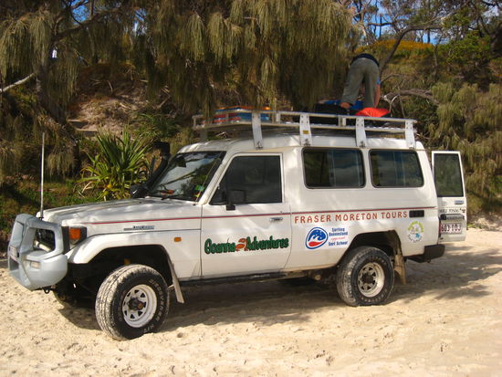 Sandwege oder Pisten!!! Nur mit 4WD kommt man voran!