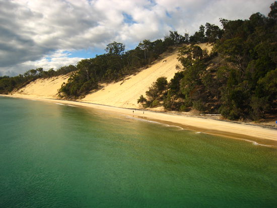 Moreton Island is waiting: Feinster Sand!