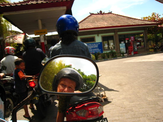 Zuerst wird voll getankt!