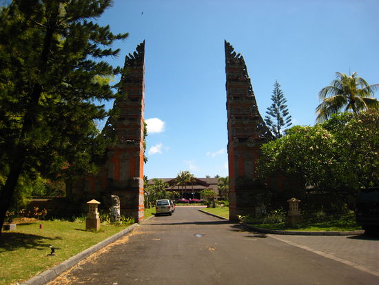 Ausklang des Baliaufenthaltes im Hotelresort