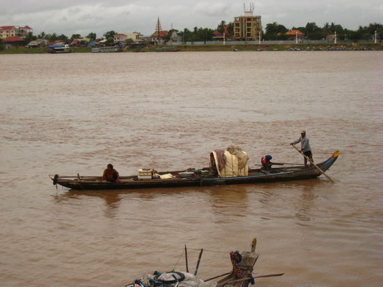 Leben auf dem Mekong River!