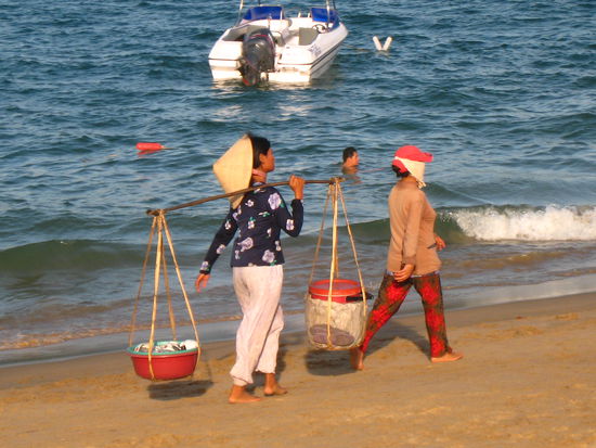 Am Strand von Nha Trang