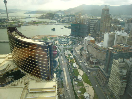 Blick vom 38.Stock des Sea World Hotels