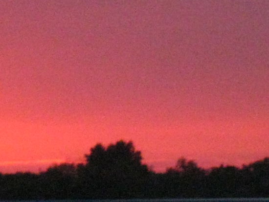 Sonnenaufgang in Wien