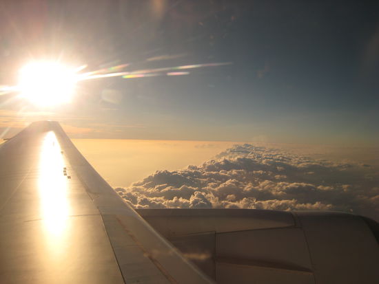 Flug von Fidschi nach Neuseeland
