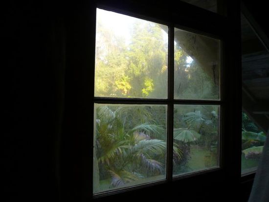 Der Blick oben aus meinem Fenster