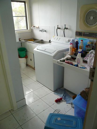 Die Waschkueche incl. Chaos der Babykatze