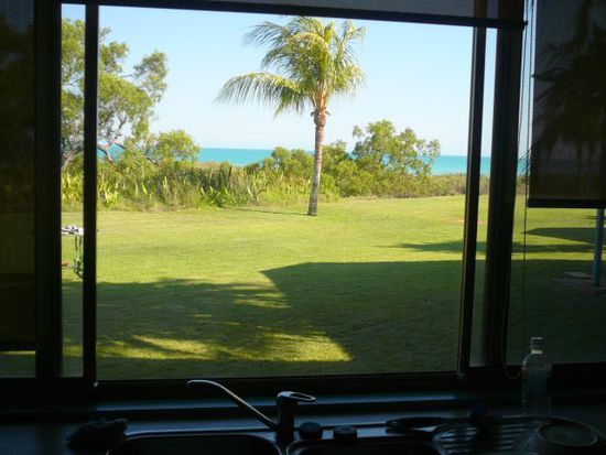 Blick aus dem Kuechenfenster