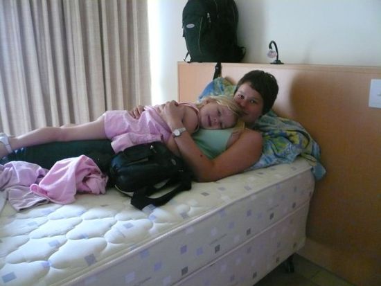Kuschelstunde am Abreisetag