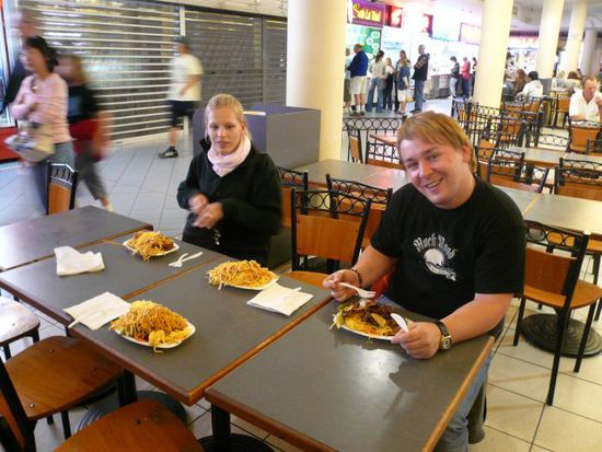 Und das sind perfekt gestabelte Teller. Guten Appetit!!