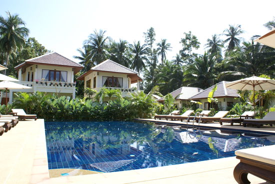 Trotz Regenzeit traumhaftes Wetter...