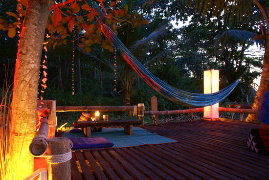 Korner-Bar direkt am Strand, wo wir jeden Abend den Sonnenuntergang genossen haben..