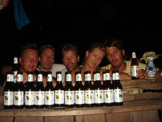 wir haben da ein paar Wiener getroffen.......*hicks*