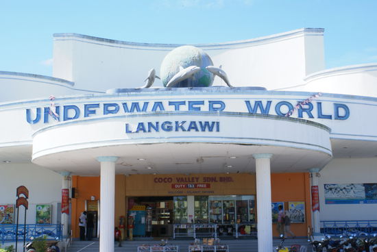 Eingang des Underwater World