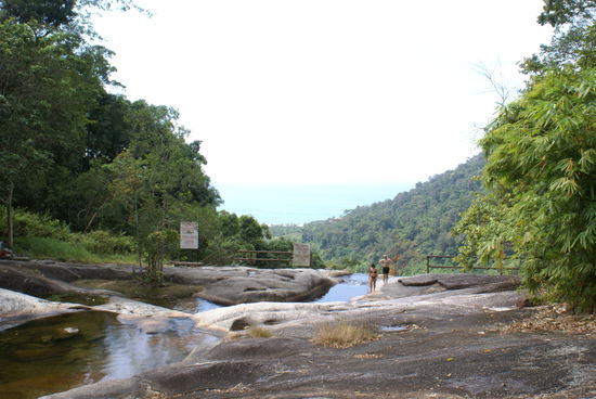 Ausblick von den Seven Wells