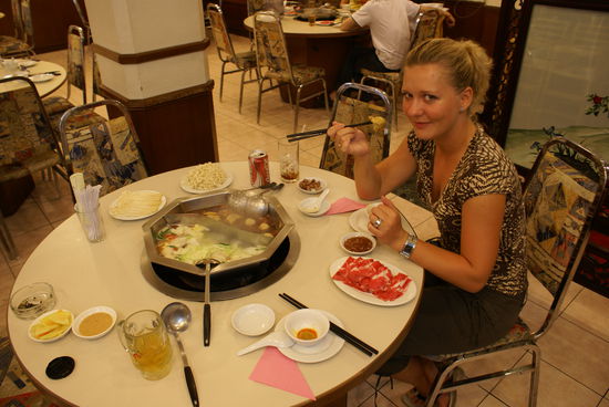 Chanti geniesst das Steamboat!!