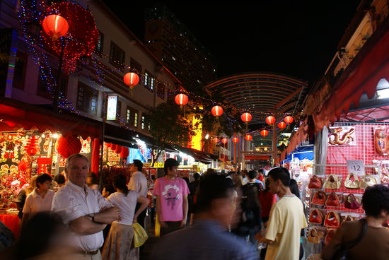 Chinatown (man merkt, schon bald ist chinesisches Neujahr)