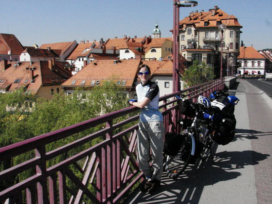 Verena in Maribor (Slowenien) Juhuuu