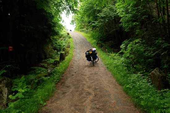 ja ja die Schotterpisten ...