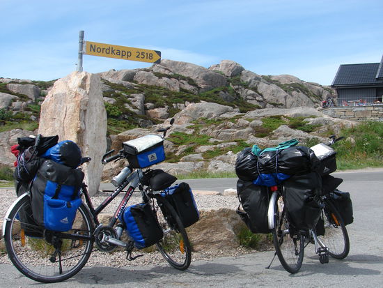 ein paar km wären es noch bis zum Nordkapp! 