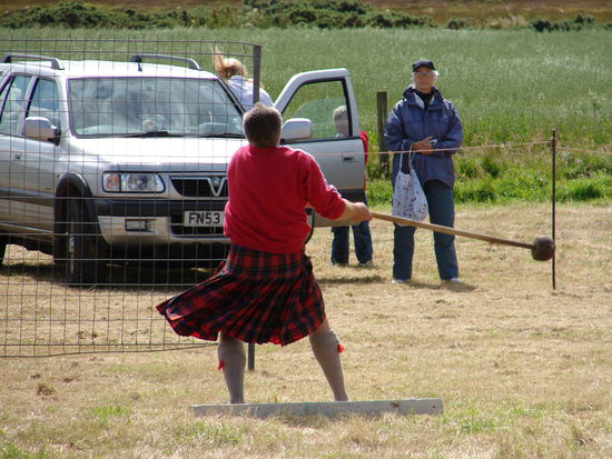 die highlandgames sind im gange ...