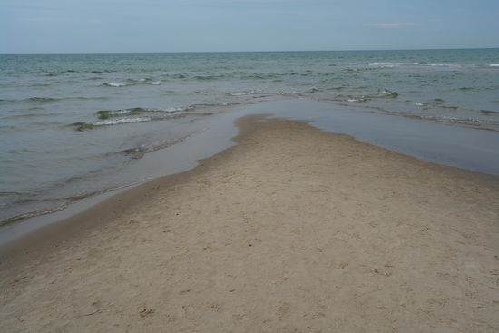 links Nordsee - rechts Ostsee
