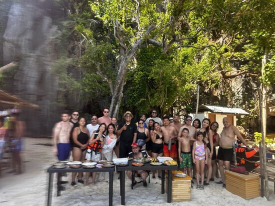 Unsere Gruppe aus der Tour A, nette Leute !