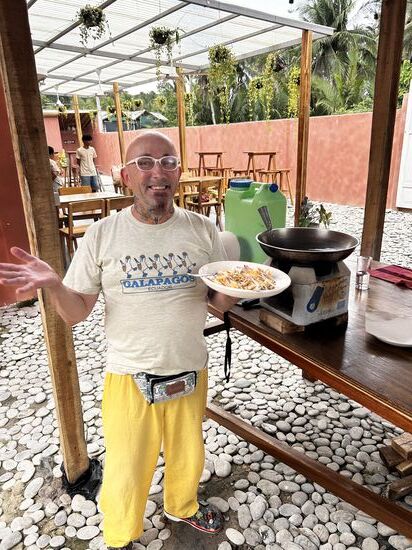 Die Vorspeise ist vorbereitet �  und kann frittiert werden!