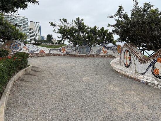 Sieht ein bisschen aus wie der Park de Güell in Barcelona