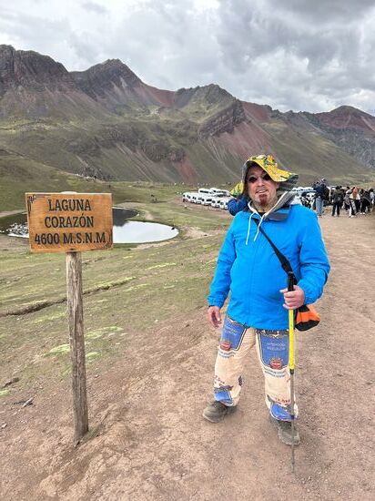 Bevor es los ging, erstes Motto , so wenig wie möglich bewegen