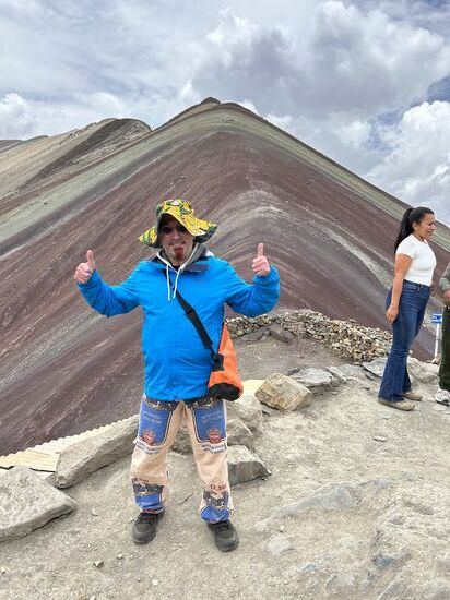 Auf 4900m Höhe, das hat sich gelohnt!!!