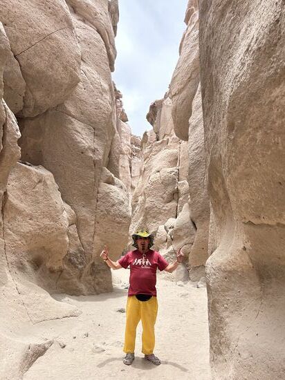 Enrico mit Culebrillas Canyon 