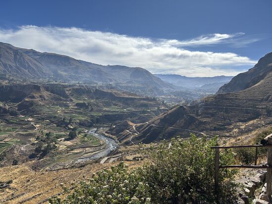 Auf dem Weg zum Colca Canyon