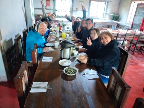 Die Brötchen, die es gab, haben mich so bisschen an meine Kindheit erinnert, die waren gut 