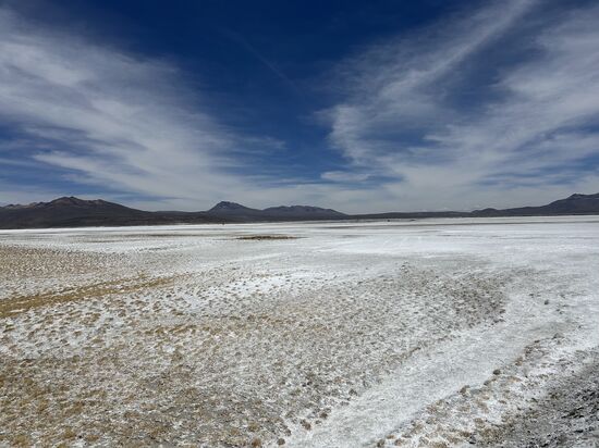 So sieht ein Salzsee aus!!
