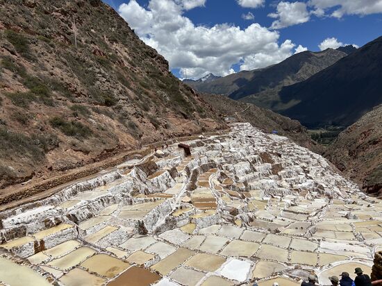 Noch mal die Salz Terrassen