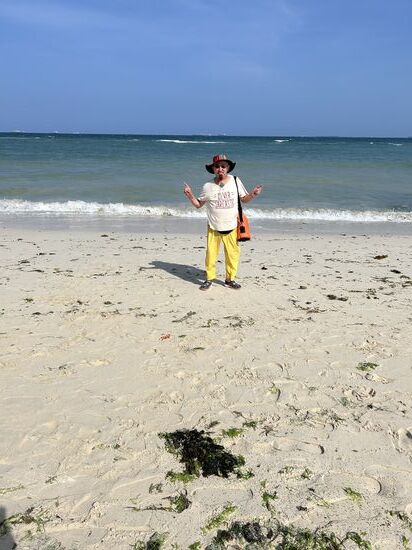 Enrico am coco beach 