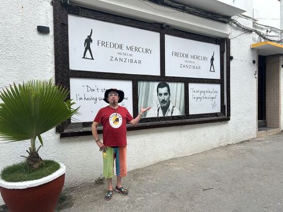 Sein Wohnhaus war gleich neben an